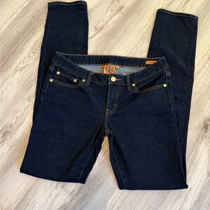 Tory Burch Midnight Blue Skinny Jeans
